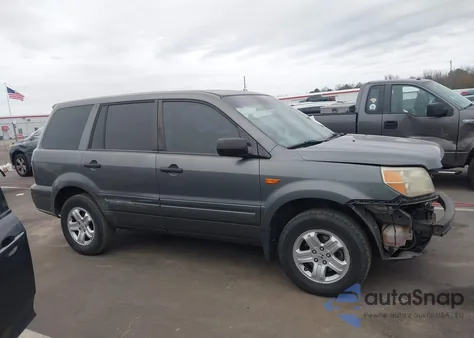 2007 Honda Pilot Lx z USA, uszkodzony, nr VIN 5FNYF28197B001153